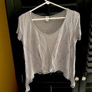 Cute black & white tee